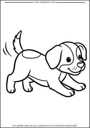 Köpek Boyama 9