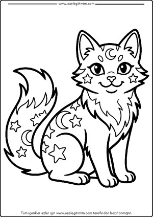 Kedi Boyama 9