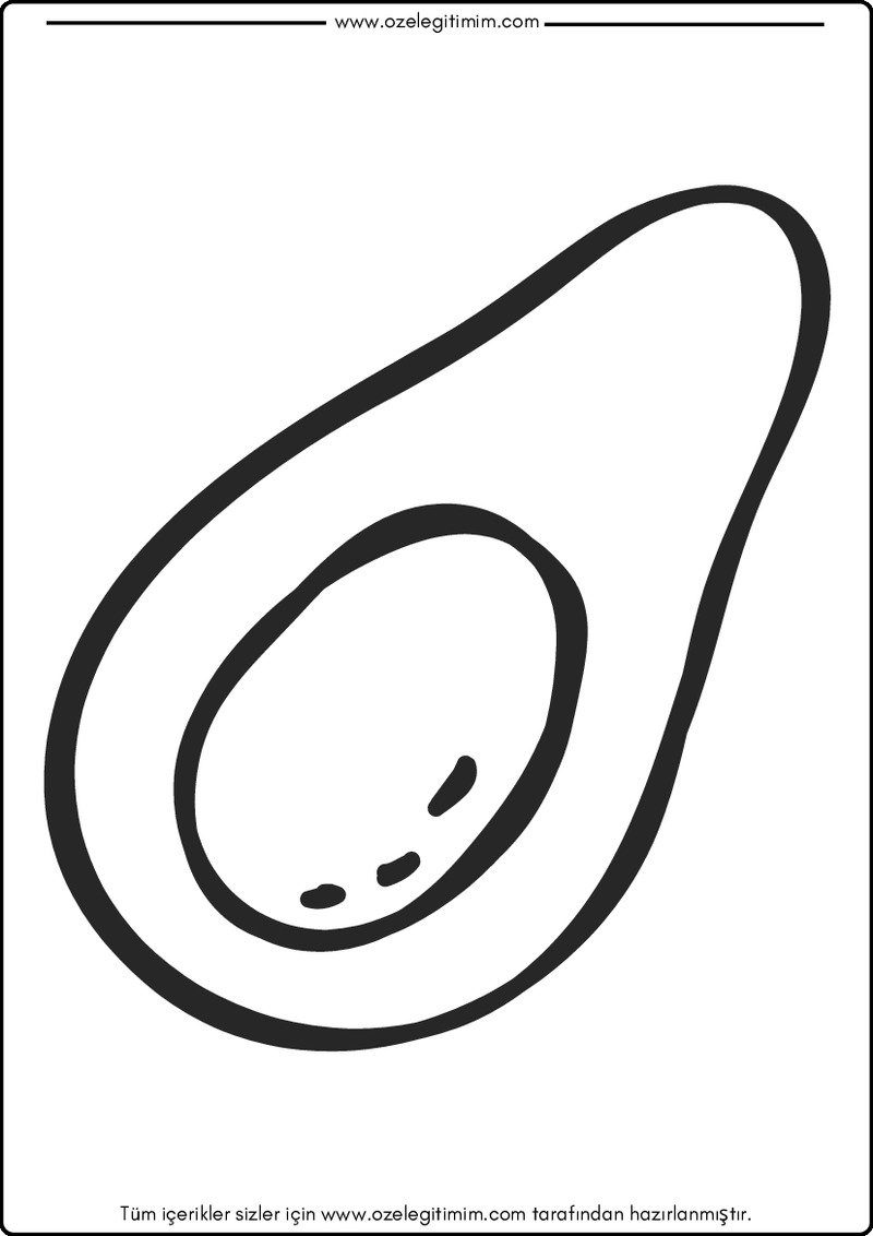 Avokado Boyama